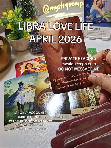 Libra Love Tarot: April 2026 Reading for Singles & Couples