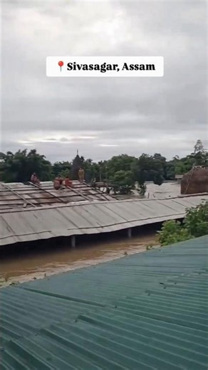 Nature's Fury in Assam #assamflood #assam #floodassam #assamnews