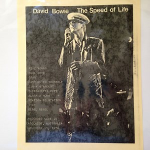David Bowie - The Speed Of Life