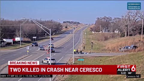 Two people killed in crash near Ceresco, authorities confirm