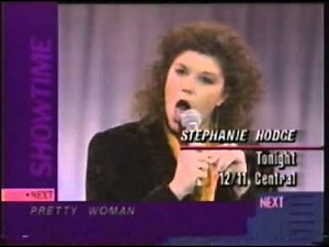 1991 Showtime "Stephanie Hodge: Straight Up" commercial