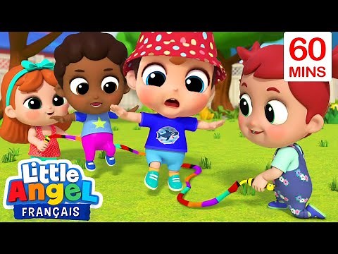 La corde à sauter | Comptines avec Bébé Louis | Little Angel Français