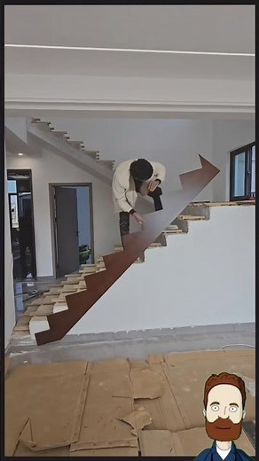 Beautiful Wooden Staircase Installed Fast Today