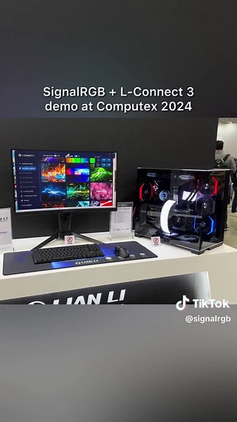 SignalRGB effects will soon be available within L-Connect 3 making life easier for everyone with @LianLi hardware. #signalrgb #lianli #pcgaming #pcgamer #pcmasterrace #rgbsetup
