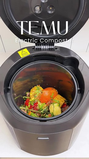 Odorless Electric Composter for Easy Food Waste Recycling