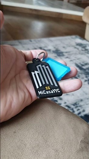 3D-Printed Keychains #3DPrinting #3DPrinted #MakersGonnaMake #AdditiveManufacturing