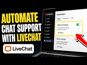 How to automate chat support with LiveChat - Beginner Guide