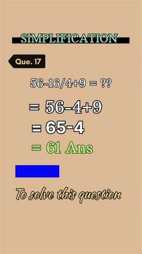 #bodmas #maths #educationmath #mathstricks #matheducation #simplification #mathematics #quiz