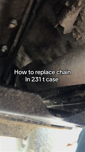 Replace Chain in 231J Transfer Case in 30 Seconds
