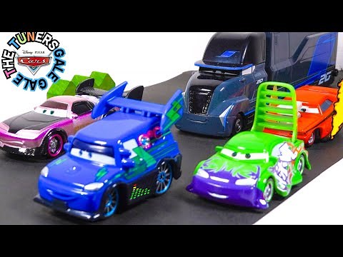 Cars Tuner Scene Remake by using Gale ! Disney Cars Toys Stop Motion Animation!