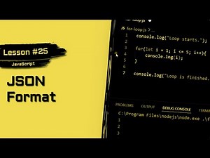 JavaScript For Beginners #25 | What Is JSON and Why Is It So Popular?