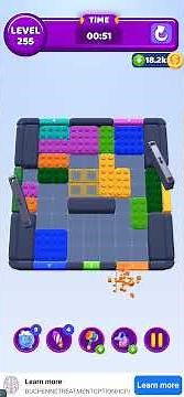 Color Block Jam Level 255 HARD #colorblockjam #games
