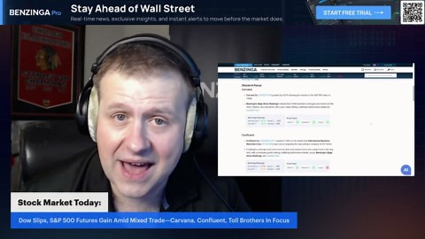 Stock market today: Dow slips, S&P 500 futures gain amid mixed trade—Carvana, Confluent, Toll Brothers in focus