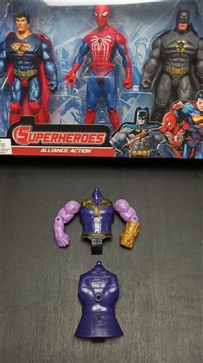 Assemble Actionfigures Thanos#avengers #marvel #actionfigures #assemble #shorts #thanos