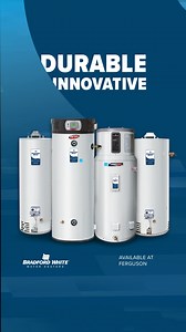 524K views · 321 reactions | Bradford White has an extensive line of residential and commercial water heaters to meet every need. Their reputation for manufacturing high-quality, long-lasting products makes it easy for you to recommend any of their water heaters for any customer, any job. | Ferguson | Facebook