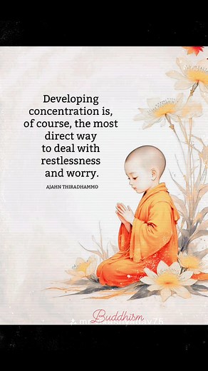 Developing concentration is, of course, the most direct way to deal with restlessness and worry. #historymattersmatters #archaeoloynews #lifestyle #photo #archaeological #buddhism #buddha #heritage #archaeologist #motivation #business #businessgrowth #budgetfriendly #businessowner #BuenosDias #buddhateachings #buddycheck #buddy #buddytheelf #BudgetFinds | Buddhism