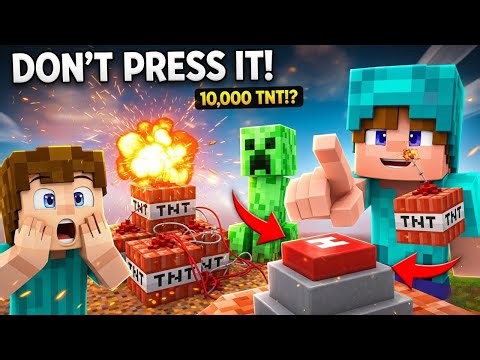 MC Minecraft: A Safe House That Can Withstand 10,000 TNT Explosions! Have You Ever Seen One?