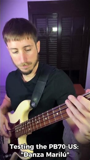 Fender Precision PB70-US Tone Test | "Danza Marilú" Bass Cover #basscover #precisionbass #fender