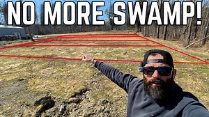 Swampy Yard Transformed: 1200' DIY French Drain Success