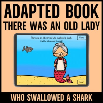 Digital There Was An Old Mermaid Who Swallowed A Shark -Speech Therapy Companion