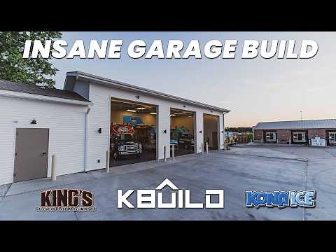 FULL GARAGE BUILD | Construction ASMR | KBUILD Series