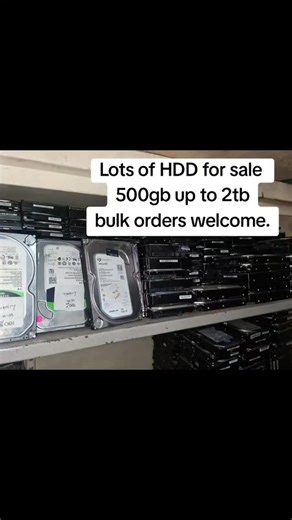 Lots of HDD for sale 500gb up to 2tb, bulk orders welcome. www.refurbsa.com 079 3477 063 #RefurbSA #TechYouCanTrust #NationwideDelivery #SustainableTech #QualityChecked | Refurb. SA - Making PC's Affordable for All | Facebook