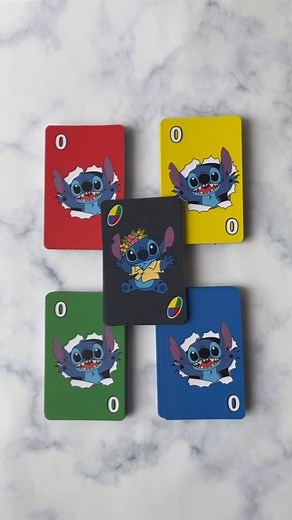 Stitch Lover 💙 on Instagram: "Do you want this disney stitch playing cards?🥰🌴💙 video by: @fun_forfans 💙💫🌴 #stitch #disneystitch #liloandstitch #playingcards"