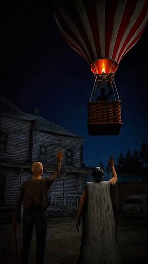 Shooting The Propane Tank! 💥 Epic Hot Air Balloon Crash & Gate Escape | Granny 3 NEW Update