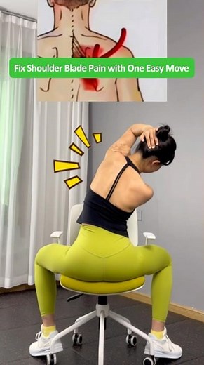 One Easy Move to Fix Shoulder Blade Pain and Tightness Fast