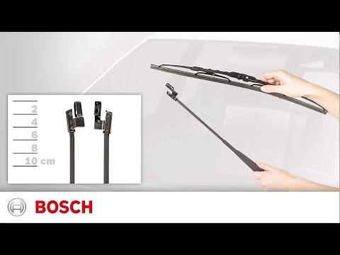2 Screw Connection - How to Install Bosch Spectrum DirectFit Conventional Wiper Blades