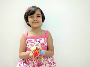 Origami Four cups - How to make Origami Four cups step by step.