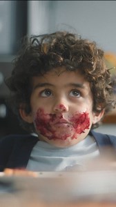 Kids love to make the stickiest messes *right* when you're trying to get out the door. Our wipes can help 👋 | WaterWipes