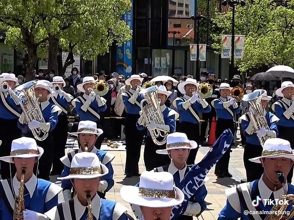 Takigawa II High School Marching Band's 'Firestorm' Performance