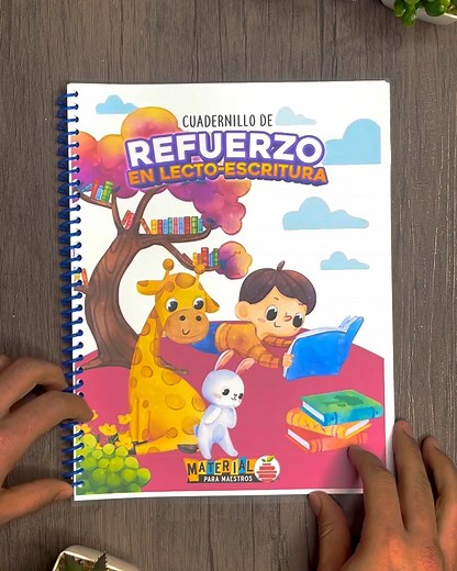 2.6K reactions · 883 shares | Cuadernillo con 60 actividades de refuerzo en lecto-escritura. | Material para Maestros | Facebook
