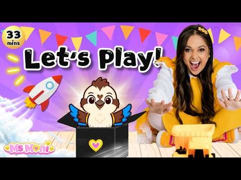 Play All Day with Ms Moni & Kookie | Imaginative Play & Colours for Toddlers