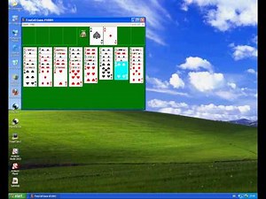 Windows XP Professional - FreeCell