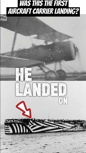 Sep 24 1918 #OTD LtCol Richard Bell-Davies made the first landing on an unobstructed flight deck