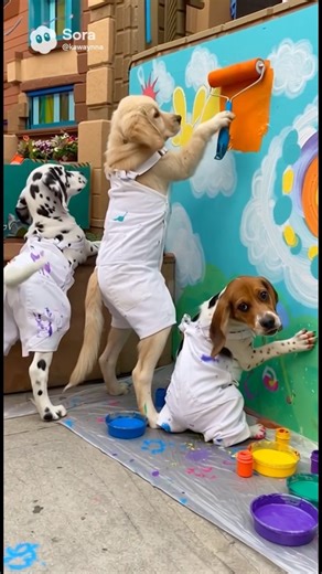 🎶 Puppy Paw Painters Sing & Create! 🐶🎨 | Family-Friendly Music Show