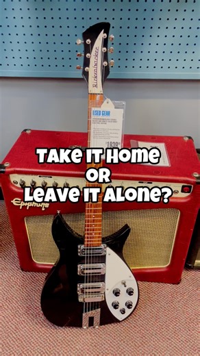 Take it Home or Leave it Alone? Used Rickenbacker 350V63 Guitar #guitar