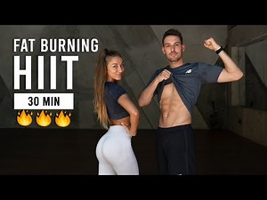 30 MIN FAT BURNING CARDIO HIIT Workout (Intense, No Equipment)