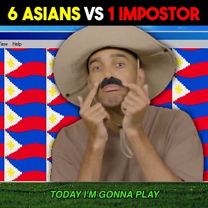 1.4M views · 29K reactions | The Moustache helped #asian #filipino #Philippines #impostor #mafia #amongus #fyp #challenge #comedy #funny #betasquad #prank #comedyreels #aj #chunkz #nikoomilana #fun #niko #sharky #funnyvideos | Beta Squad | Facebook