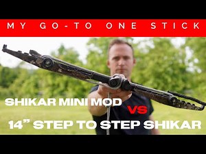 ONE STICK CLIMBING Stick comparison - Shikar Mini Mod VS the Shikar 14" Step to Step Climbing Stick