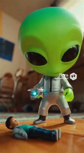 Kid finds an alien in his backpack