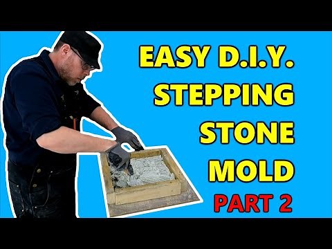 How To Make A Stepping Stone Mold - Part 2