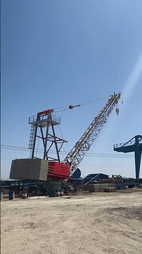 8T45M Lattice Boom Diesel Engine Crane