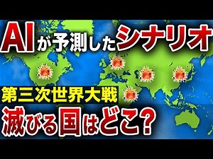 【ゆっくり解説】AIが予測した第三次世界大戦で滅びる国とは？