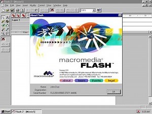 Macromedia Flash 2.0 in 1997