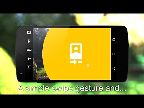 Switching to front-facing camera