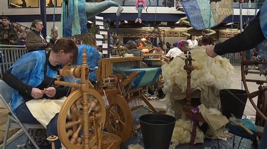 Local groups face off to win the Sheep-to-Shawl competition at PA Farm Show