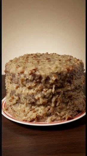 The Best German Chocolate Cake Rich Coconut Pecan Frosting